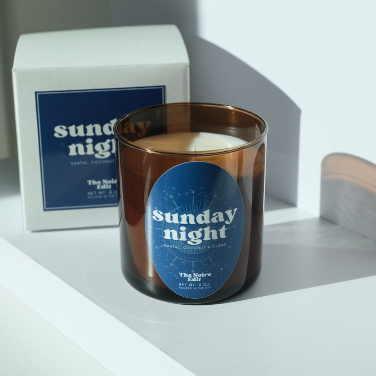 Sunday Night - 8 oz Soy Candle